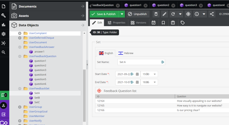 Customizable Survey Backend